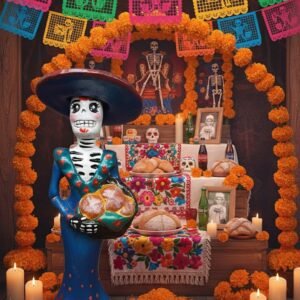 Collection Handcrafted Clay Catrina