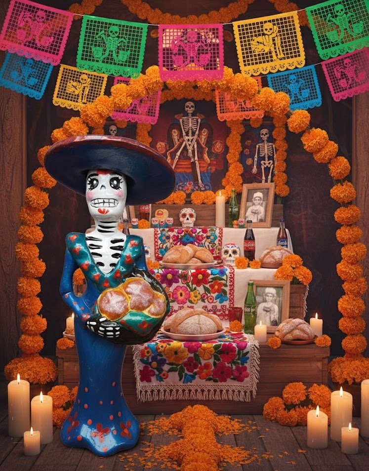 Collection Handcrafted Clay Catrina