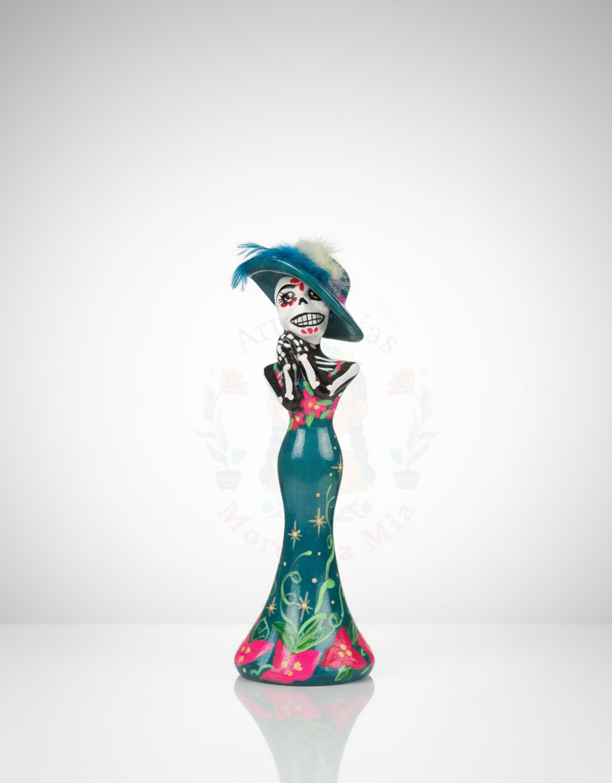 Collection Handcrafted Clay Catrina - Image 11