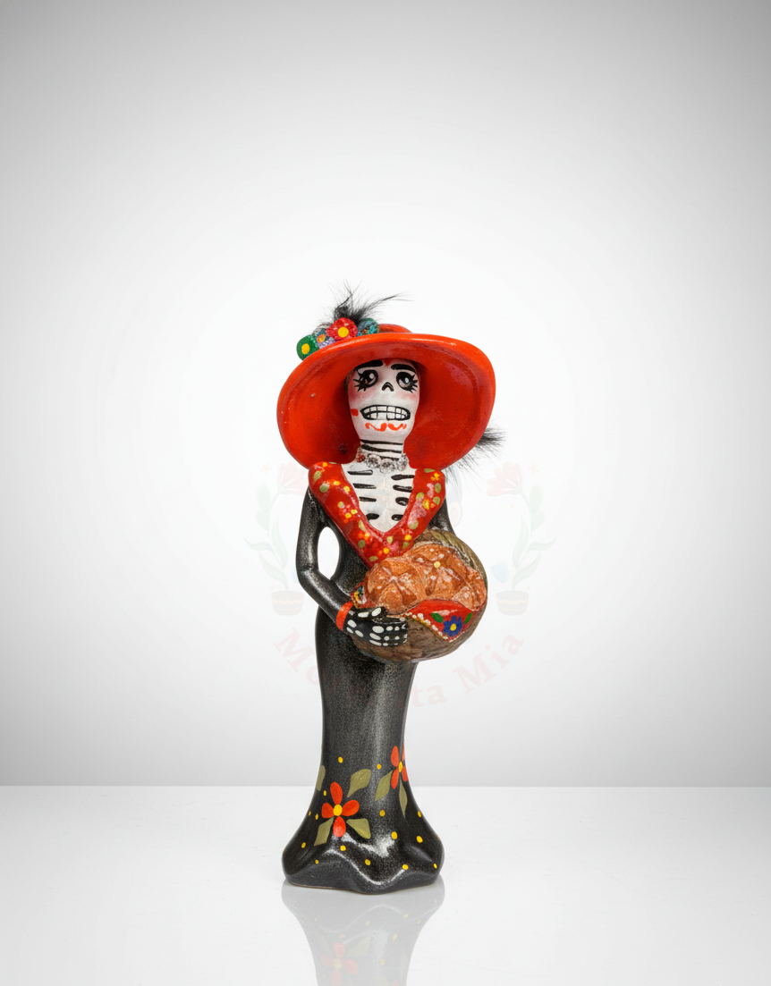 Collection Handcrafted Clay Catrina - Image 9