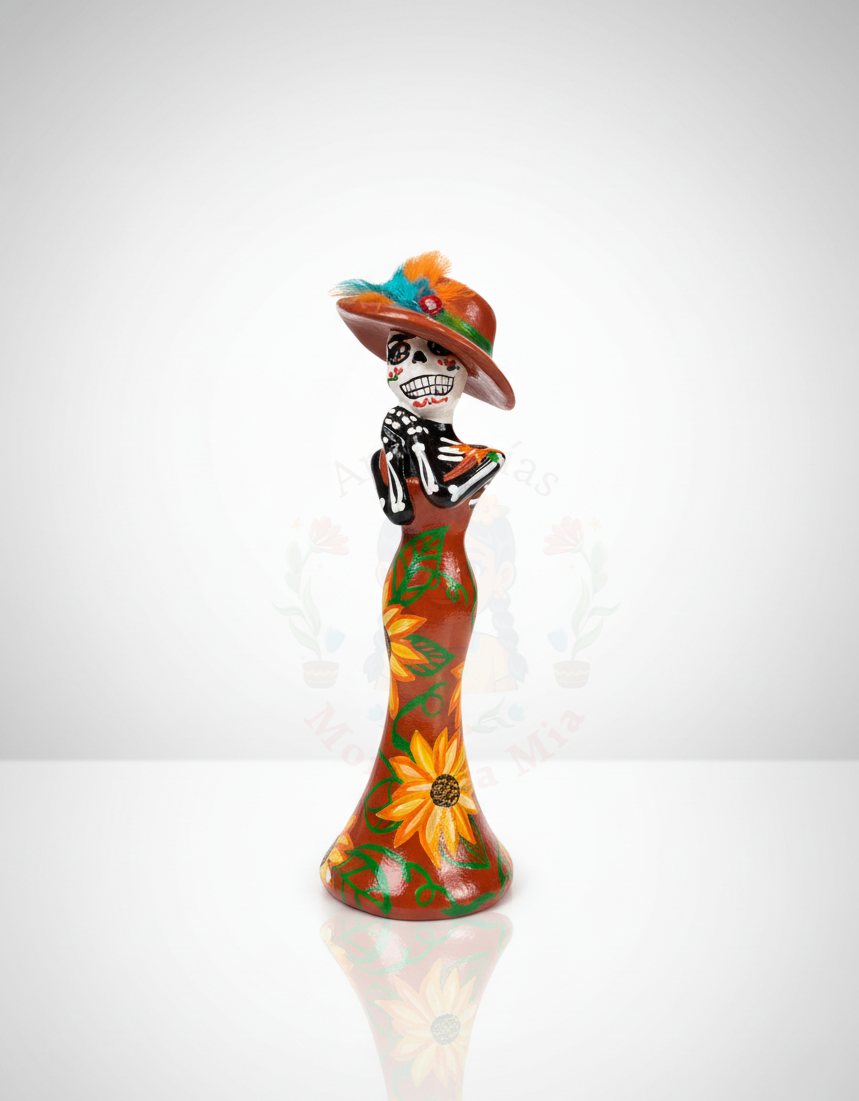 Collection Handcrafted Clay Catrina - Image 7
