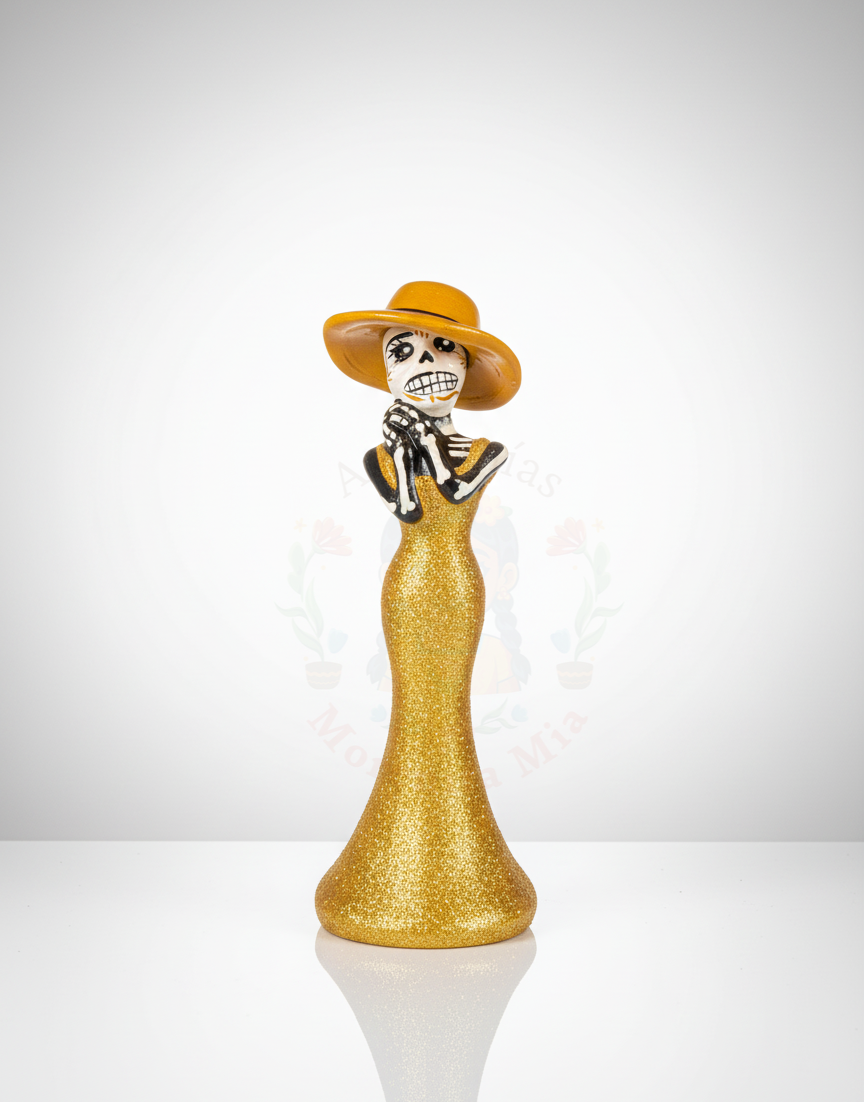 Collection Handcrafted Clay Catrina - Image 3