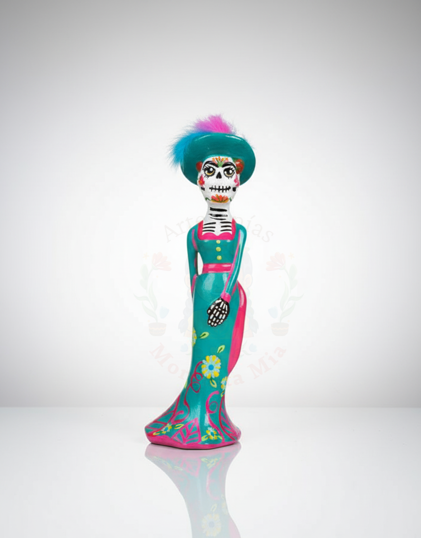 Collection Handcrafted Clay Catrina - Image 6
