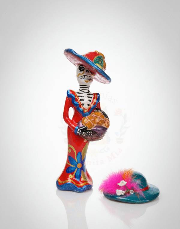 Collection Handcrafted Clay Catrina - Image 4