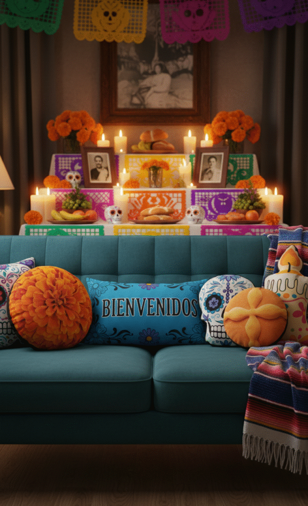 Dia de los Muertos Decorative Pillow Collection - Image 5