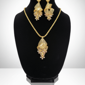 Itsmeña Crystal Cascade Filigree Set - Istmeña Golden Legacy Collection