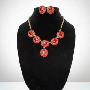 Itsmeña Red Regal Gem Set - Istmeña Golden Legacy Collection