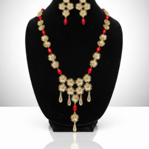 Itsmeña Crimson Blossom Cascade Set - Istmeña Golden Legacy Collection